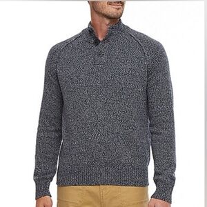 Mutual Weave Mens Mock Neck Long Sleeve Pullover Sweater Size XXL